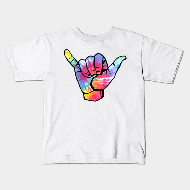 Tie Dye Vibez Kids T-Shirt by lolosenese